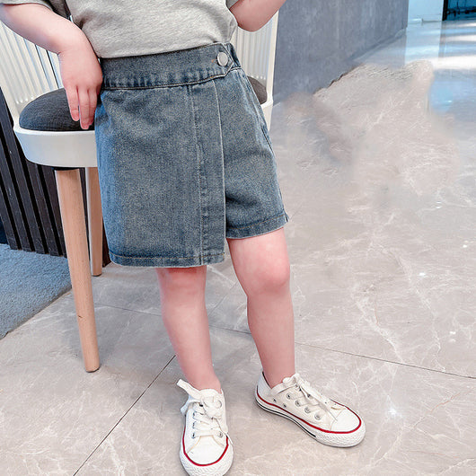 Shorts de Jean de Diseño Coreano con Personalidad - Image 3