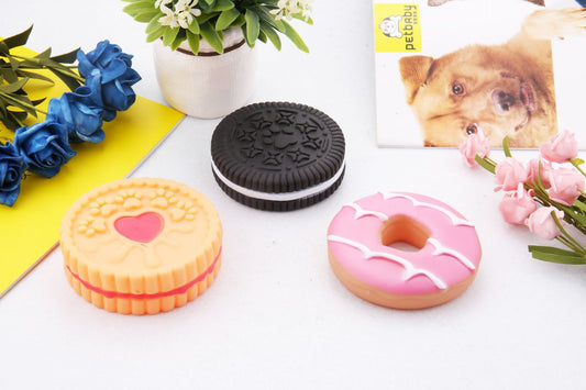 Juguetes Molares para Perros con Sonido - Set de 3 Bolas de Vinilo PVC - Image 2