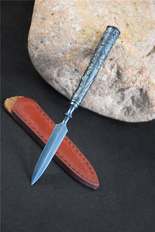 Cuchillo de Té Longquan de Acero Integrado - Image 7