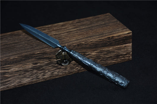 Cuchillo de Té Longquan de Acero Integrado - Image 6