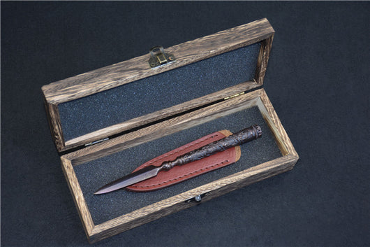 Cuchillo de Té Longquan de Acero Integrado - Image 10