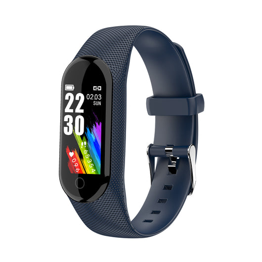 Pulsera Inteligente IK08 Monitor de Frecuencia Cardíaca y Temperatura