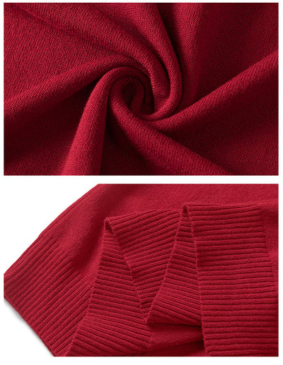 Blusa Suéter Coreana Talla Grande Cuello Redondo con Detalles Perlados - Image 18