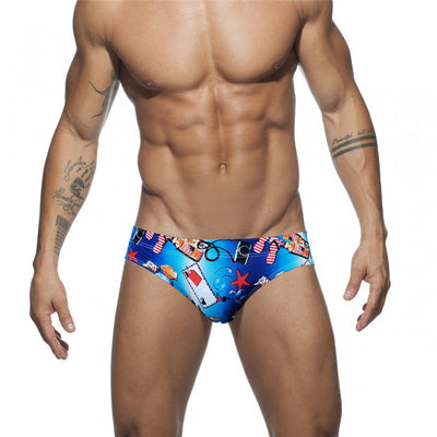 Shorts de Baño para Hombre Talle Bajo con Protección Ergonómica