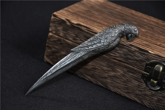 Cuchillo Despalillador de Té Longquan