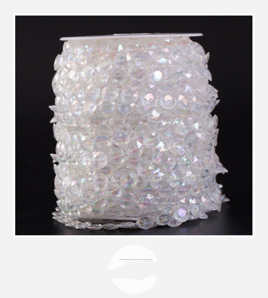 Cortina de Cuentas Acrílicas Diamante DIY - Guirlanda Decorativa - Image 10