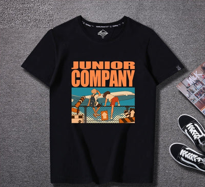 Camiseta Hombre Estilo Harajuku Algodón Suelta Manga Corta - Image 15