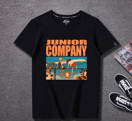 Camiseta Hombre Estilo Harajuku Algodón Suelta Manga Corta - Image 15