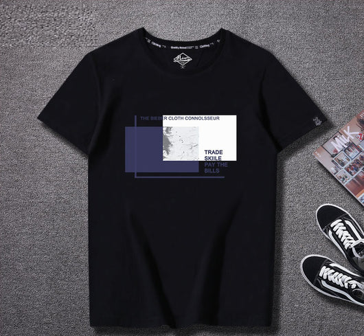 Camiseta Hombre Estilo Harajuku Algodón Suelta Manga Corta - Image 17