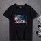 Camiseta Hombre Estilo Harajuku Algodón Suelta Manga Corta