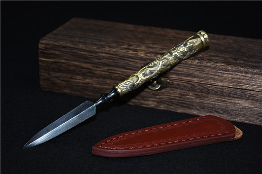 Cuchillo para Té Longquan con Mango de Cobre - Image 7