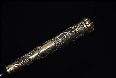 Cuchillo para Té Longquan con Mango de Cobre - Image 6