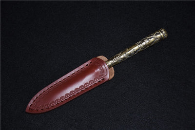 Cuchillo para Té Longquan con Mango de Cobre - Image 3