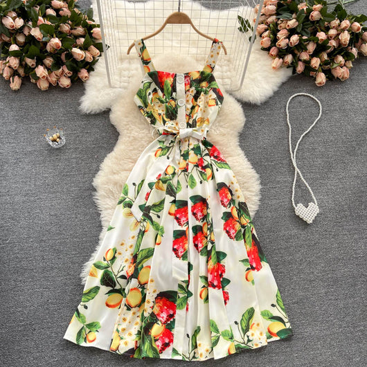 Vestido de Verano con Tirantes Estilo Vacacional para Mujer - Image 8