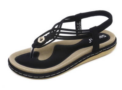 Sandalias Planas Trenzadas con Detalles Metálicos para Mujer - Image 6