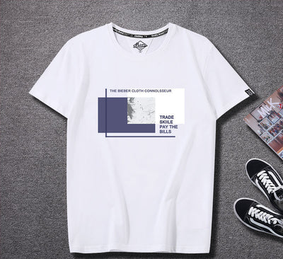 Camiseta Hombre Estilo Harajuku Algodón Suelta Manga Corta - Image 4