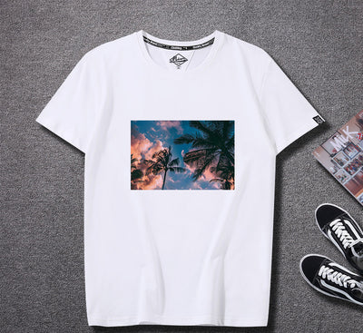 Camiseta Hombre Estilo Harajuku Algodón Suelta Manga Corta - Image 5