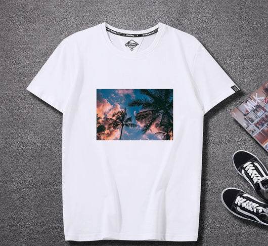 Camiseta Hombre Estilo Harajuku Algodón Suelta Manga Corta - Image 5