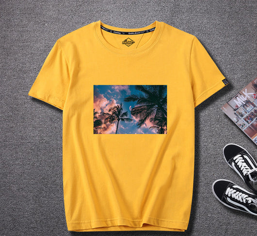 Camiseta Hombre Estilo Harajuku Algodón Suelta Manga Corta - Image 7