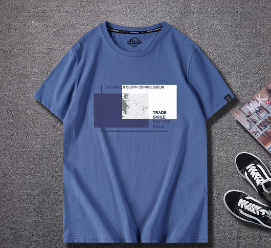 Camiseta Hombre Estilo Harajuku Algodón Suelta Manga Corta - Image 9