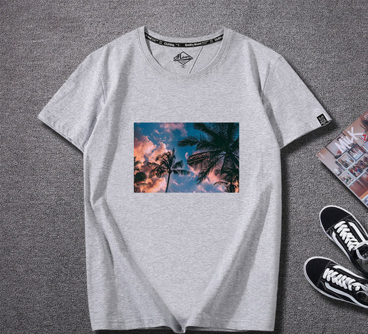 Camiseta Hombre Estilo Harajuku Algodón Suelta Manga Corta - Image 11