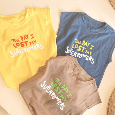 Camiseta Infantil Sin Mangas de Algodón Estampada para Verano - Image 8