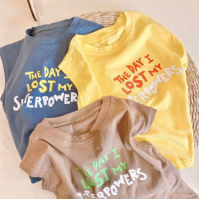 Camiseta Infantil Sin Mangas de Algodón Estampada para Verano - Image 5