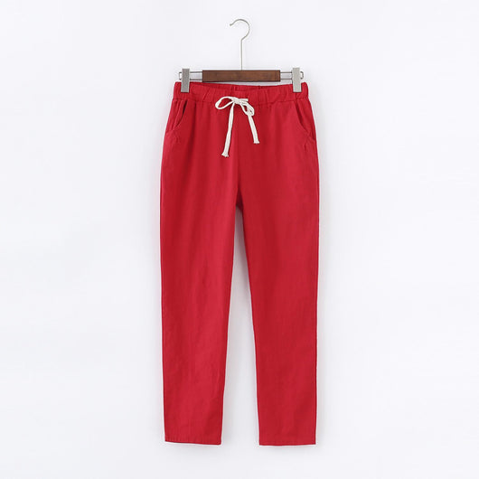 Pantalones Harem Talla Grande Versátiles y Cómodos - Image 11
