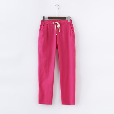 Pantalones Harem Talla Grande Versátiles y Cómodos - Image 9