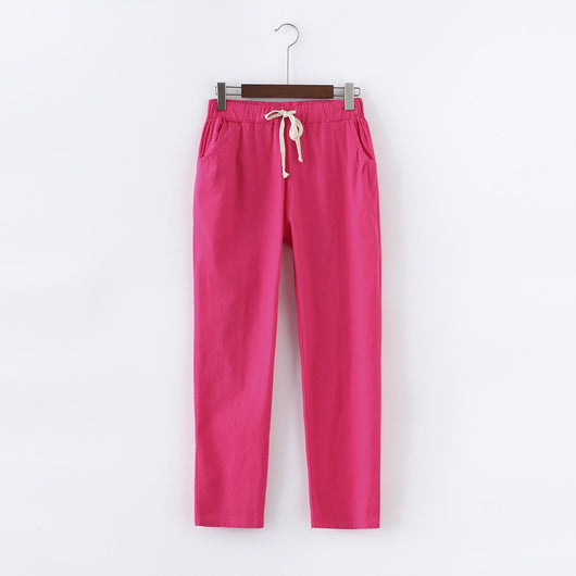 Pantalones Harem Talla Grande Versátiles y Cómodos - Image 9