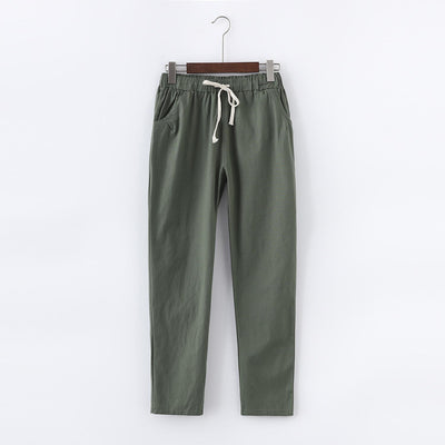Pantalones Harem Talla Grande Versátiles y Cómodos - Image 4