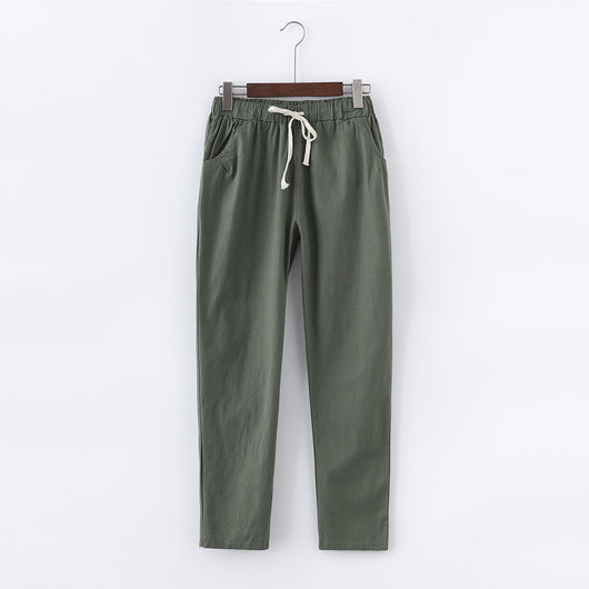 Pantalones Harem Talla Grande Versátiles y Cómodos - Image 4