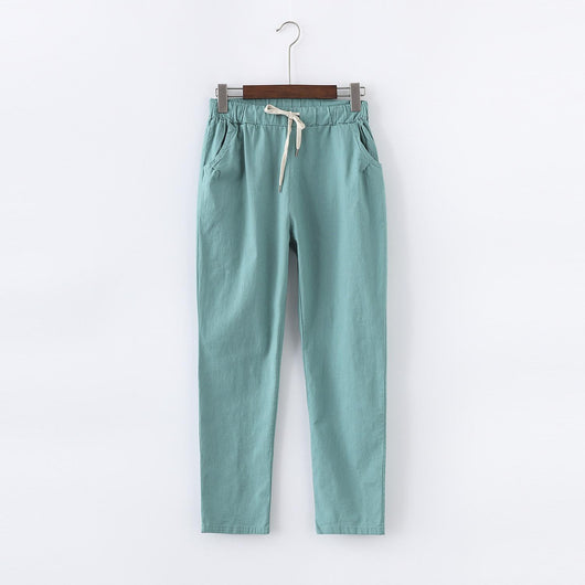 Pantalones Harem Talla Grande Versátiles y Cómodos - Image 8