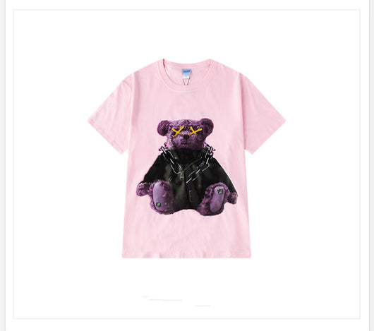 Camiseta Unisex Retro Japonés Oversized Cuello Redondo Manga Corta - Image 5