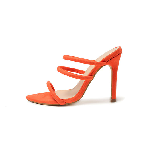 Sandalias de Tacón Stiletto Fluorescente para Verano - Image 10