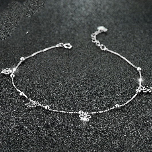 Pulsera de Tobillo Mariposa Estilo Coreano - Image 5
