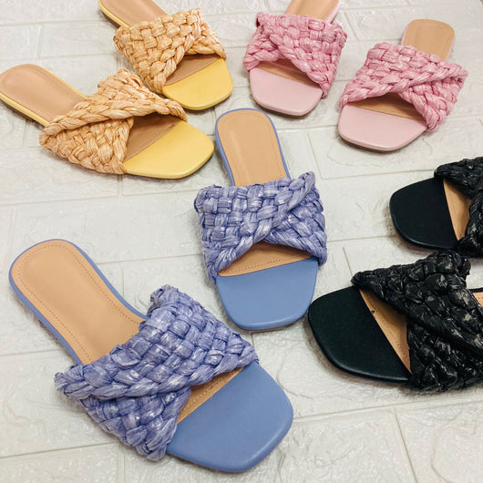 Sandalias y Pantuflas Monopié Color Caramelo para Mujer - Image 6