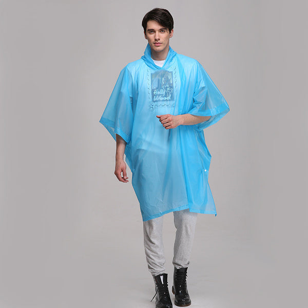 Poncho Impermeable sin Mangas para Senderismo y Actividades Outdoor