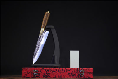 Cuchillo de Cocina Forjado a Mano Longquan - Image 4
