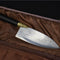 Cuchillo de Cocina Pequeño Acero Patrón Longquan