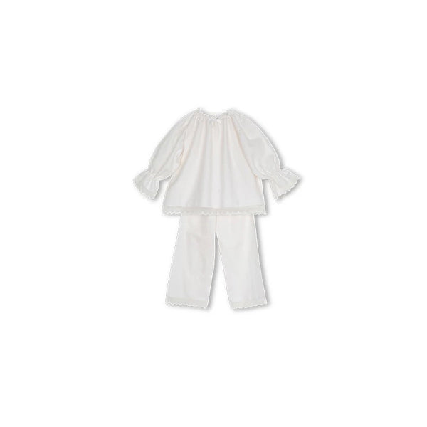 Pijama Infantil para Niña con Detalles de Encaje - Image 2