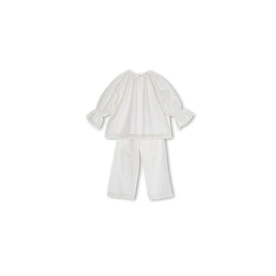 Pijama Infantil para Niña con Detalles de Encaje - Image 2