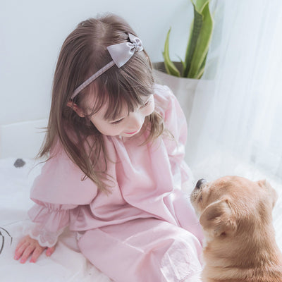 Pijama Infantil para Niña con Detalles de Encaje - Image 5
