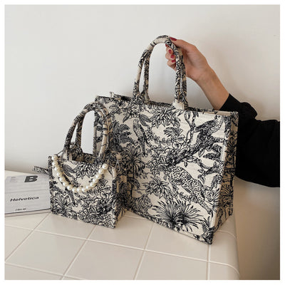 Bolso de Hombro Tipo Graffiti con Gran Capacidad - Cartera Versátil para Diario - Image 3