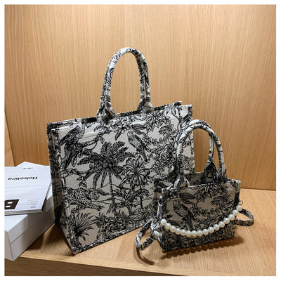 Bolso de Hombro Tipo Graffiti con Gran Capacidad - Cartera Versátil para Diario - Image 5