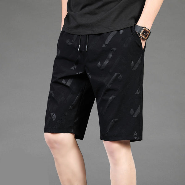Pantalones Cortos Deportivos de Seda Helada para Hombre - Modelo Cinco Puntos