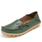 Zapatos Mocasín de Cuero con Suela Blanda y Antideslizante