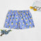 Shorts Deportivos Casuales con Estampado de Frutas y Malla Triangular