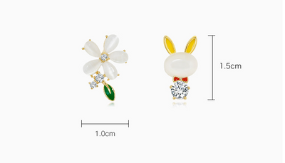 Aretes Delicados de Conejito - Joyería Elegante y Femenina - Image 6