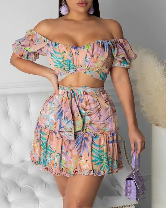 Vestido Floral para Mujer con Estampado Botánico - Image 3
